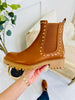 Power Strut Booties In Camel