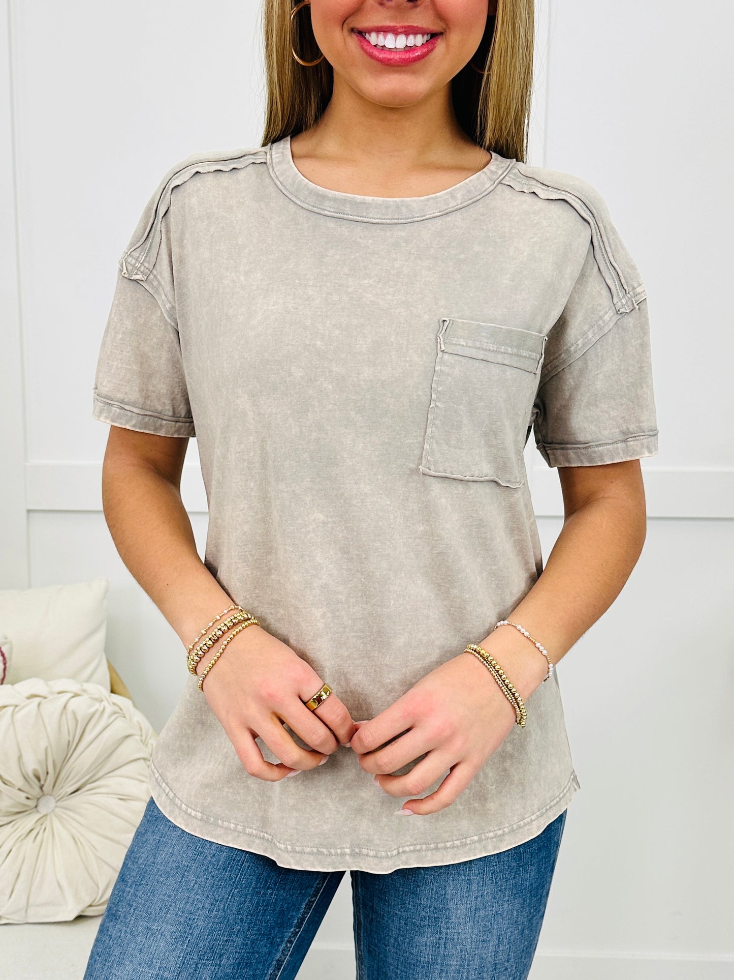 DOORBUSTER! Faded Comfort Top- Multiple Colors!