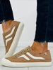 Seaside Slip-Ons Sneakers In Warm Taupe/Beige
