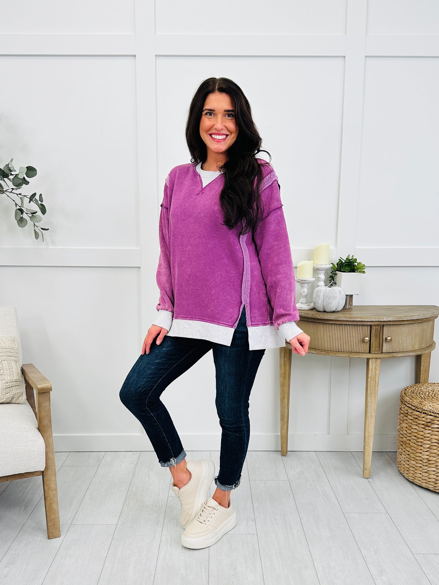 Anywhere With You Sweatshirt In Multiple Colors