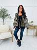 Night & Ivory Cardigan In Black/Oatmeal