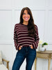 The Chill Knit Sweater in Burgundy