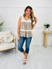 PREORDER! Golden Meadow Tank Top In Beige