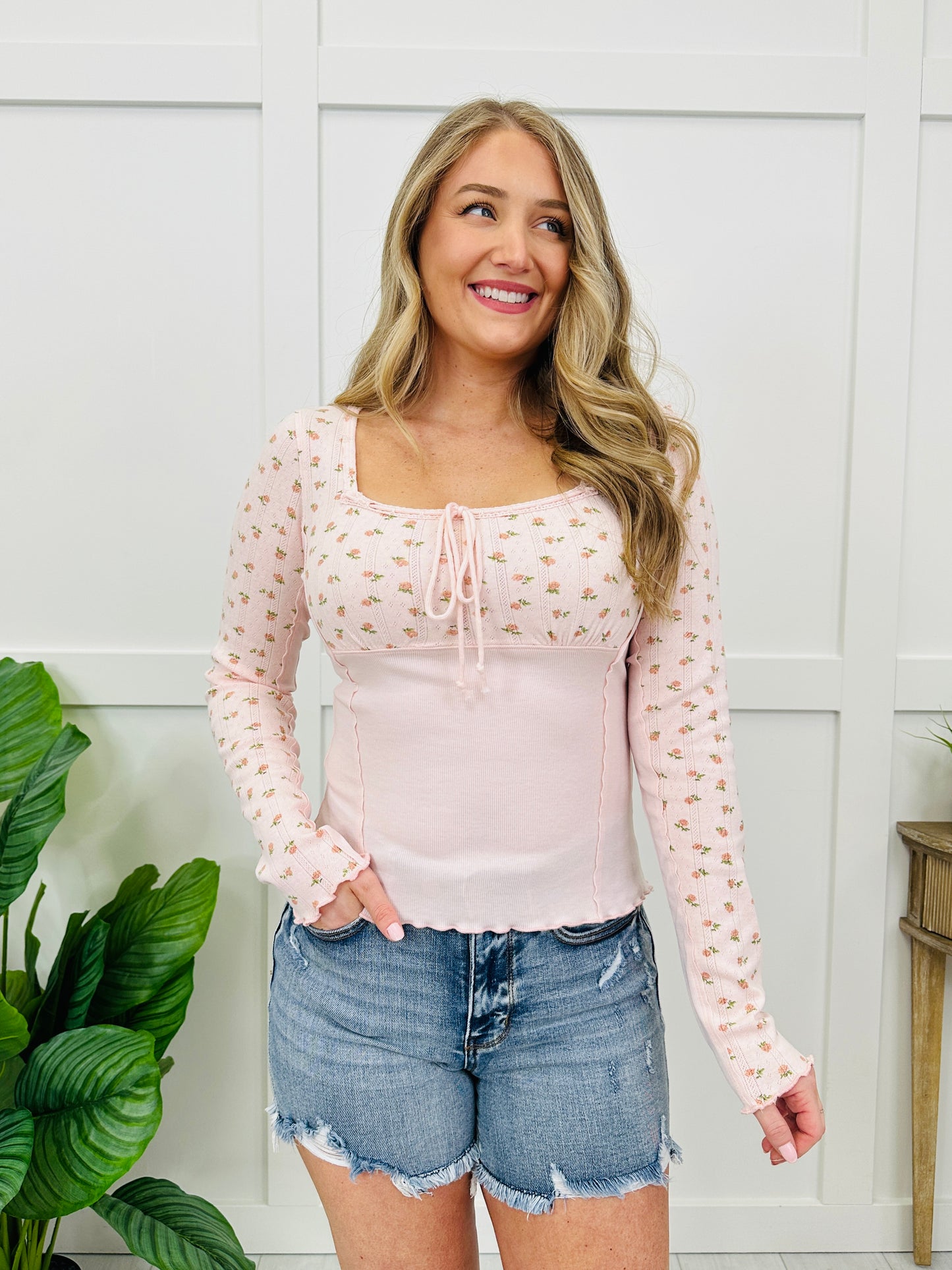 Delicate Days Top In Pink