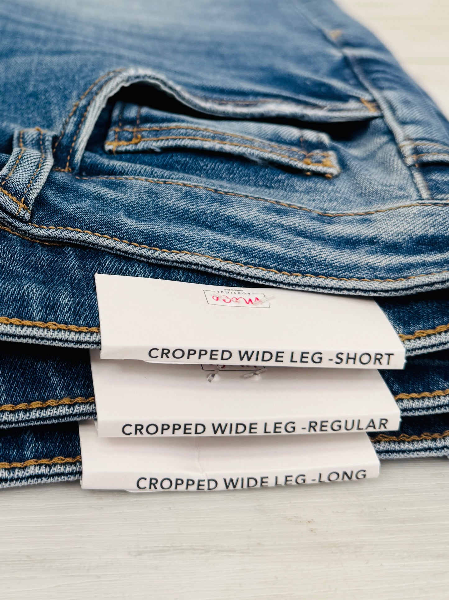 Triple Play Tummy Control Cropped Jeans in Three Inseams