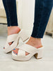 Stylish Steps Heels In Ivory