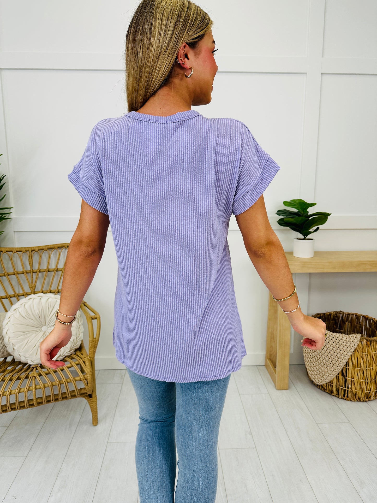Simply Mama Top in Lavender