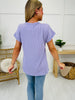 Simply Mama Top in Lavender