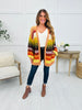 Sunset Trails Cardigan In Autumn Leaves
