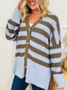 Cozy Comes Easy Cardigan In Blue