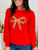Wrapped With Sparkle Sweater- Multiple Colors!
