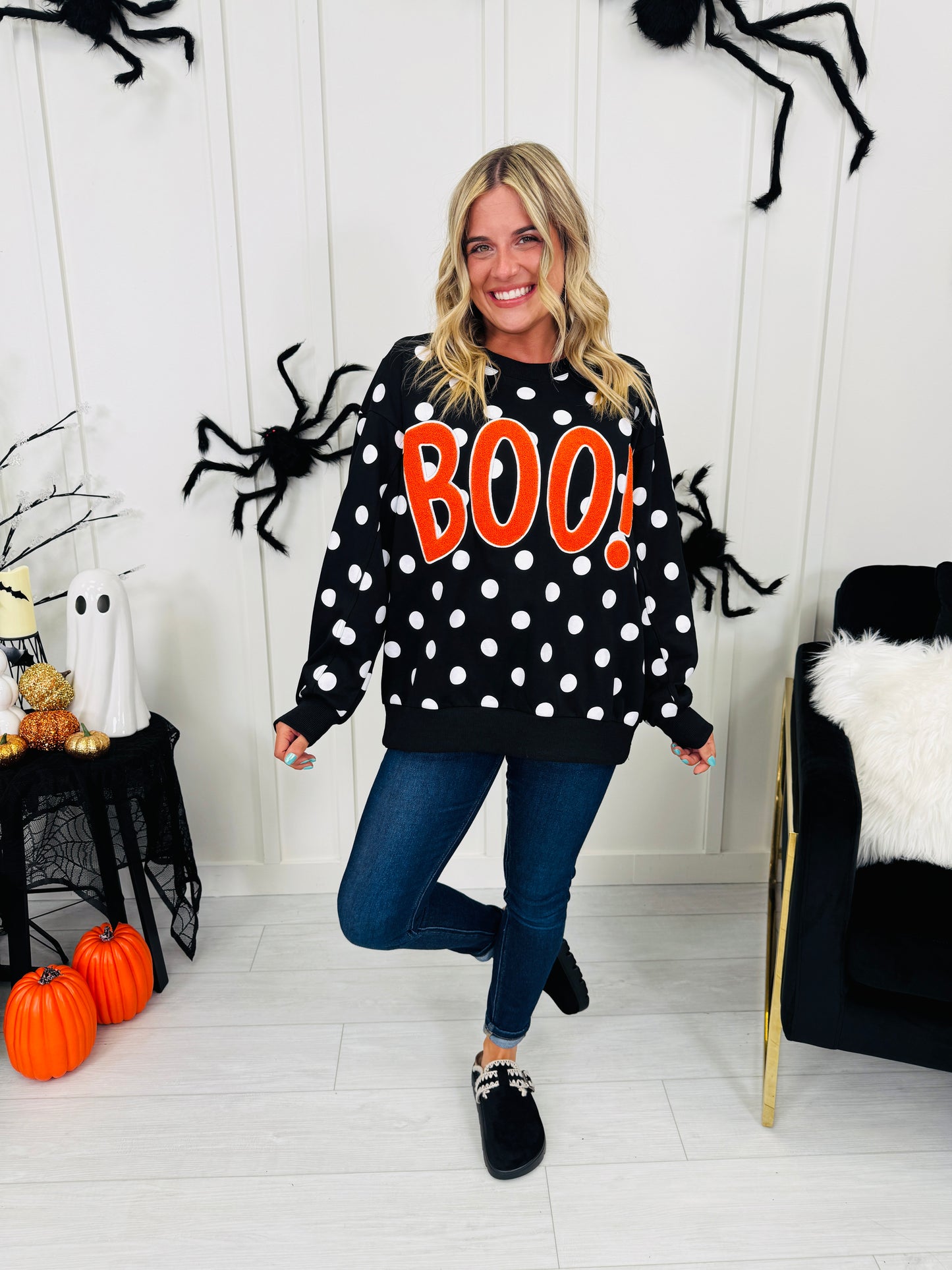 Spots & Spooks Crewneck
