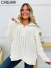 REG/CURVY Cozy Crush Chenille Zip Up Sweater- Multiple Colors!