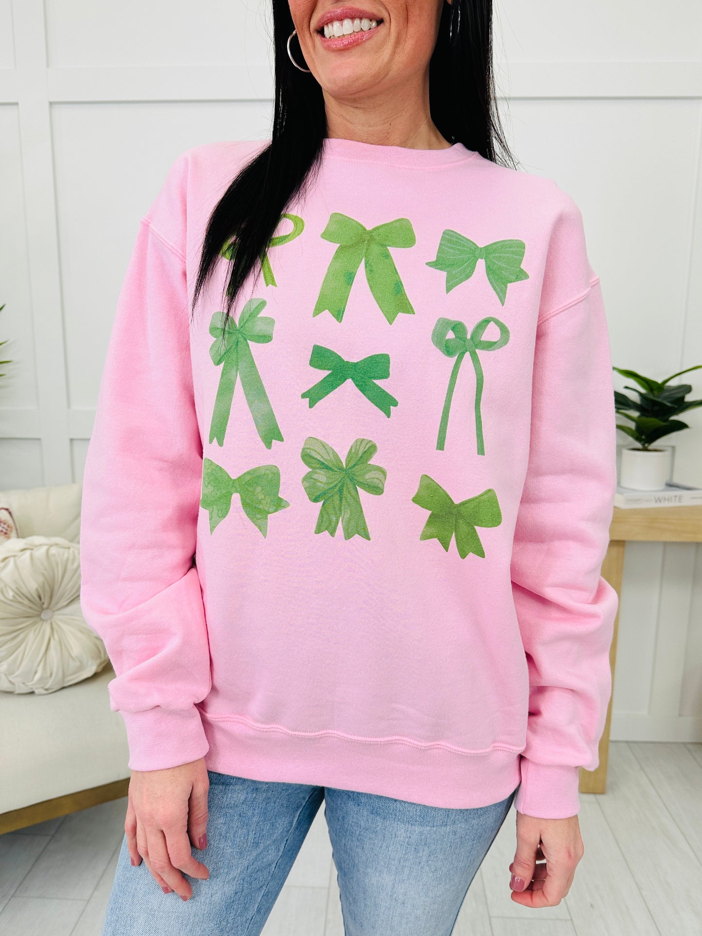 Tied Up In Luck Graphic Sweatshirt