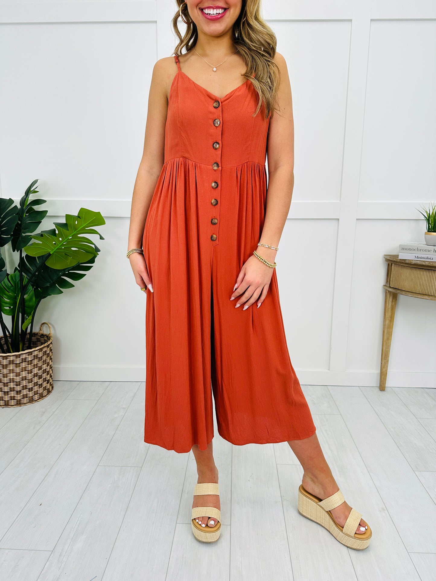 REG/CURVY Contagious Smile Jumpsuit-Multiple Colors!