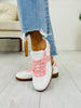 Runway Bloom Sneakers in Lt Pink Combo