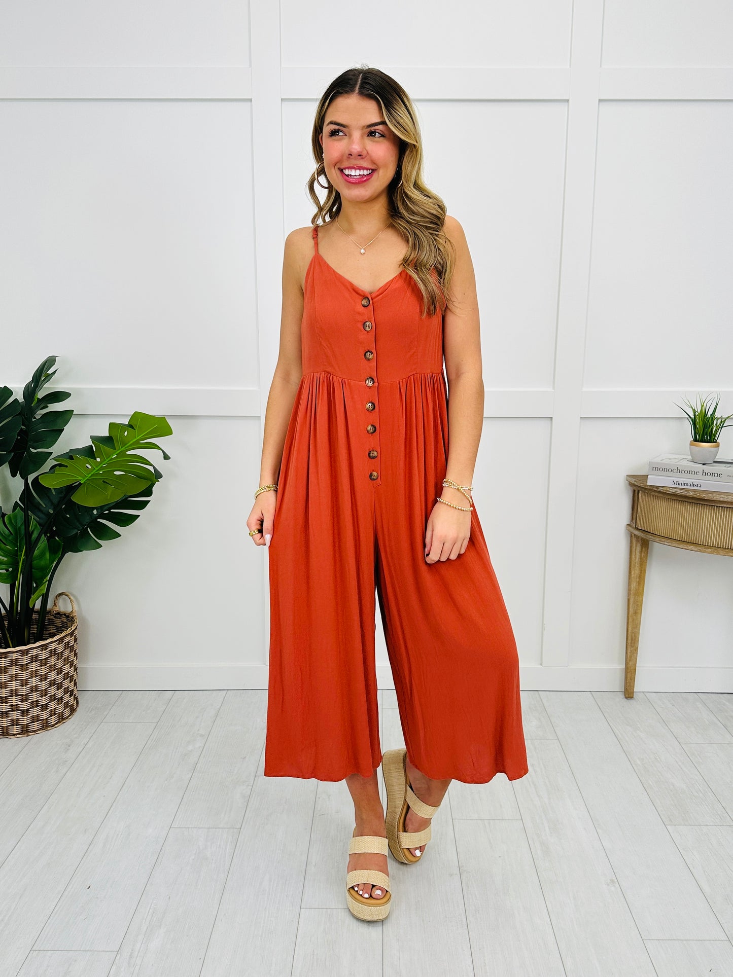 REG/CURVY Contagious Smile Jumpsuit-Multiple Colors!