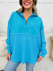 MOCO Exclusive The Perfect Mix Pullover In Aqua