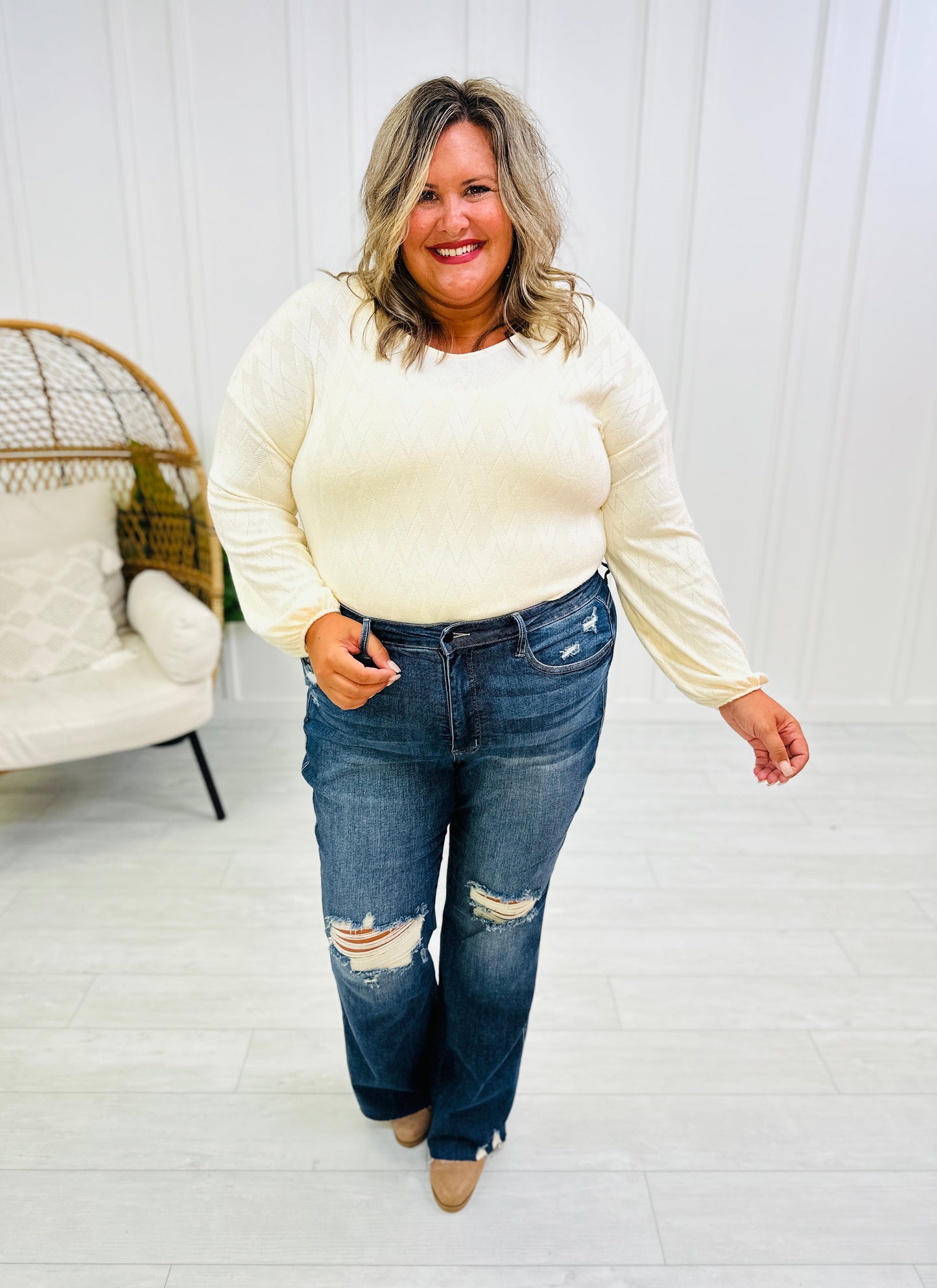 Judy Blue REG/CURVY Tummy Control Millionaire Flare Jeans