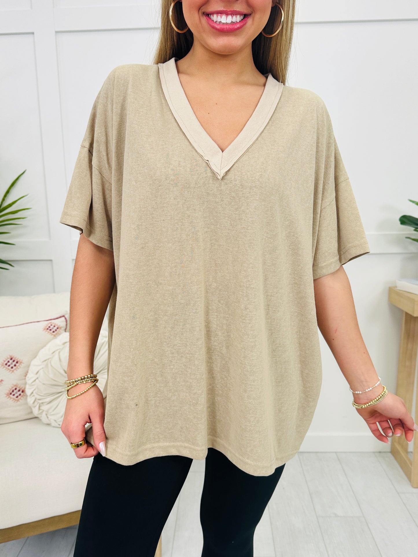 Relaxed Satisfaction Top- Multiple Colors!