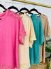 Threaded Dreams Top- Multiple Colors!