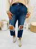 MOCO Exclusive You're My Lover 2.0 Cropped Straight Leg Jeans in Reg/Curvy