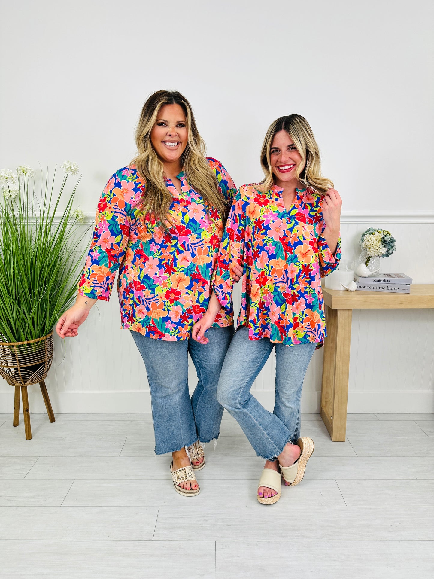 Sweet Like Spring Top in Savannah Print