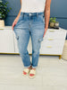 Risen Precious Cargo Straight Leg Cargo Jeans in REG/CURVY