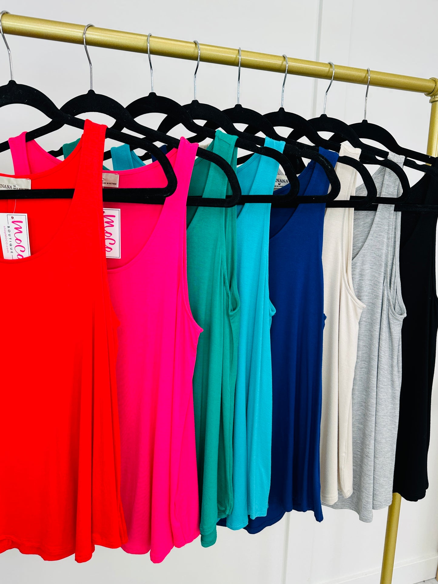 DOORBUSTER! All Day Cool Tank Top- Multiple Colors!