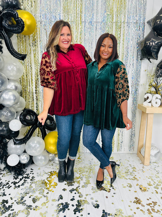 Festive And Flourish Top- Multiple Colors!