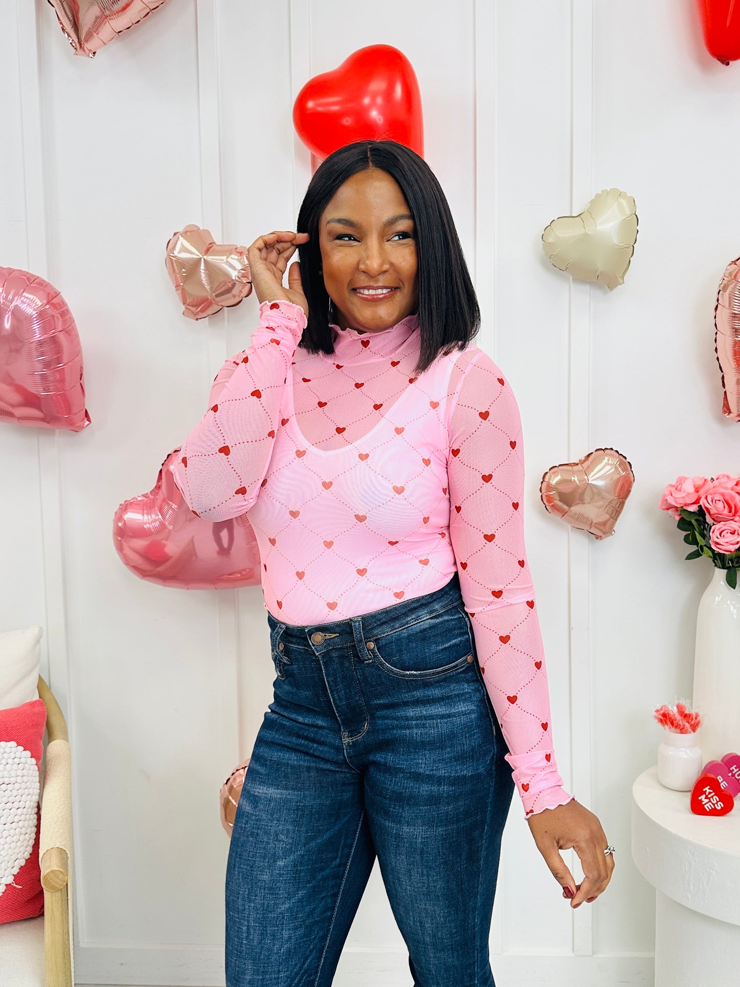 Cupid's Favorite Top in Pink