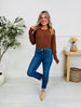 Boyfriend Material Tummy Control Boyfriend Jeans