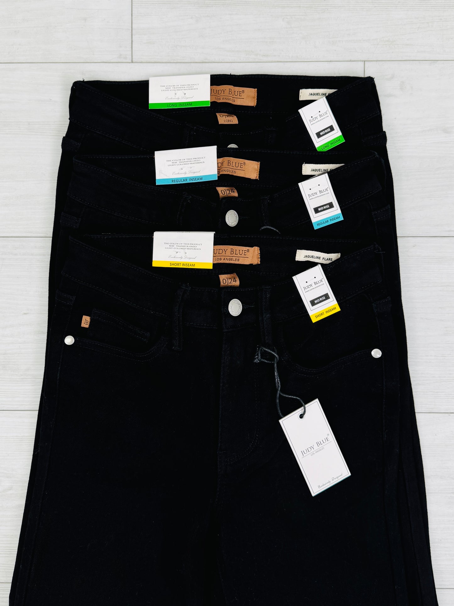 Judy Blue Lace Luxe Flare Jeans In Multiple Inseams