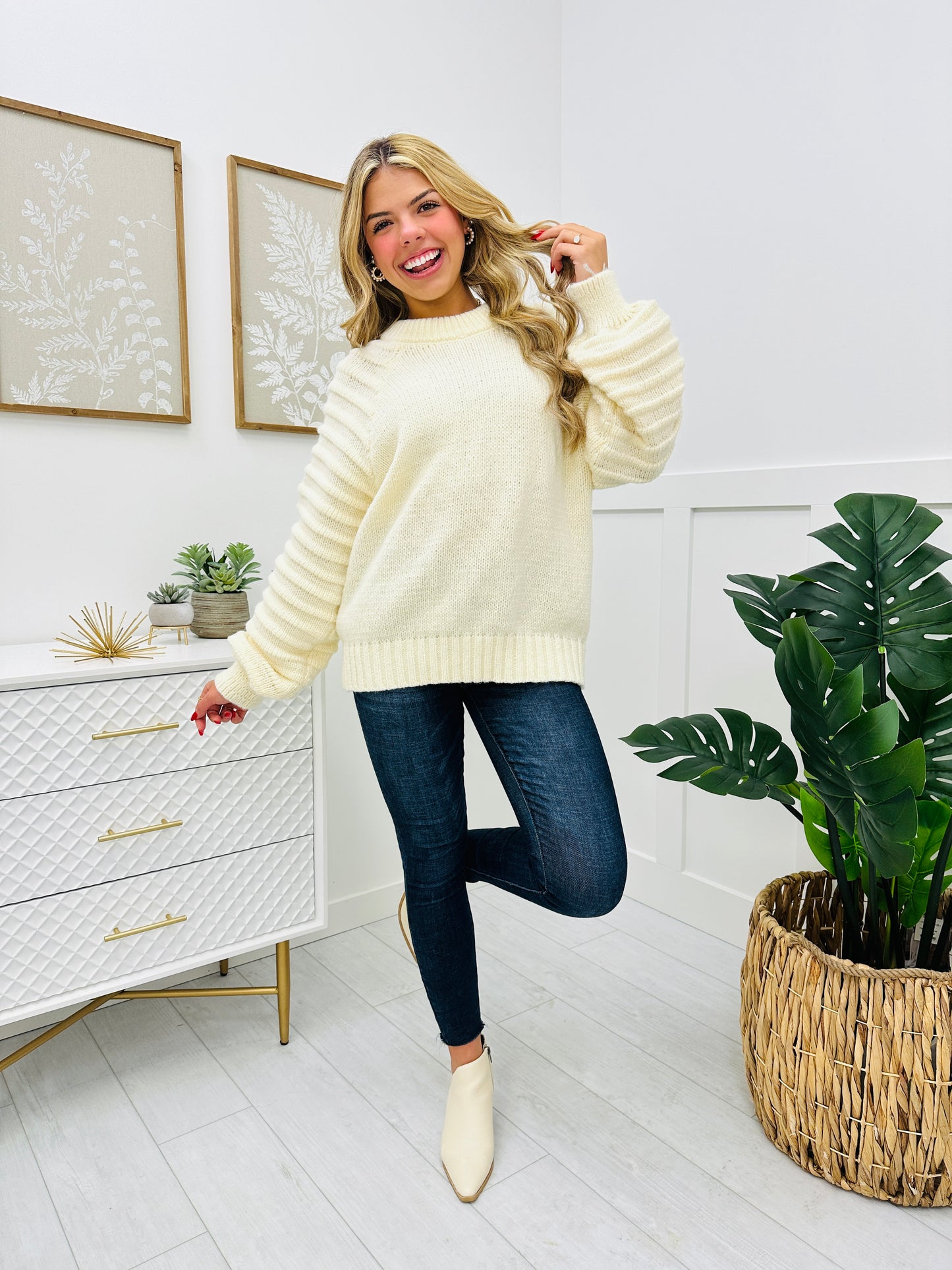 Kicking It Together Sweater- Multiple Colors!