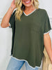 Stitched In Style Top In Multiple Colors