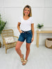 Judy Blue Old School Cool Dad Shorts