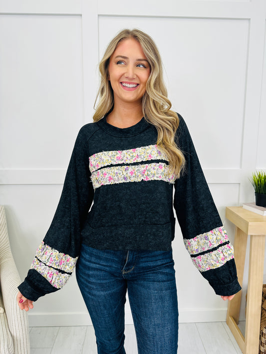Stay In Style Sweater in Black