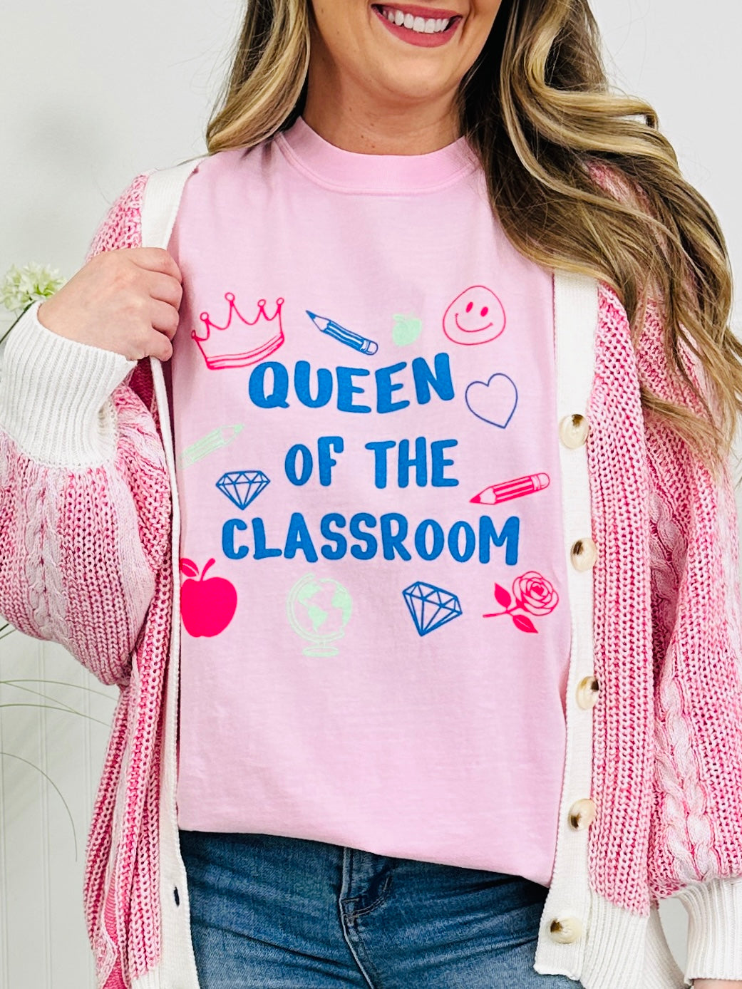 Queen Of The Classroom Graphic Tee