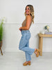 Summer Mood Cropped Wide Leg Jeans
