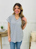 Perfectly Aligned Top In Chambray