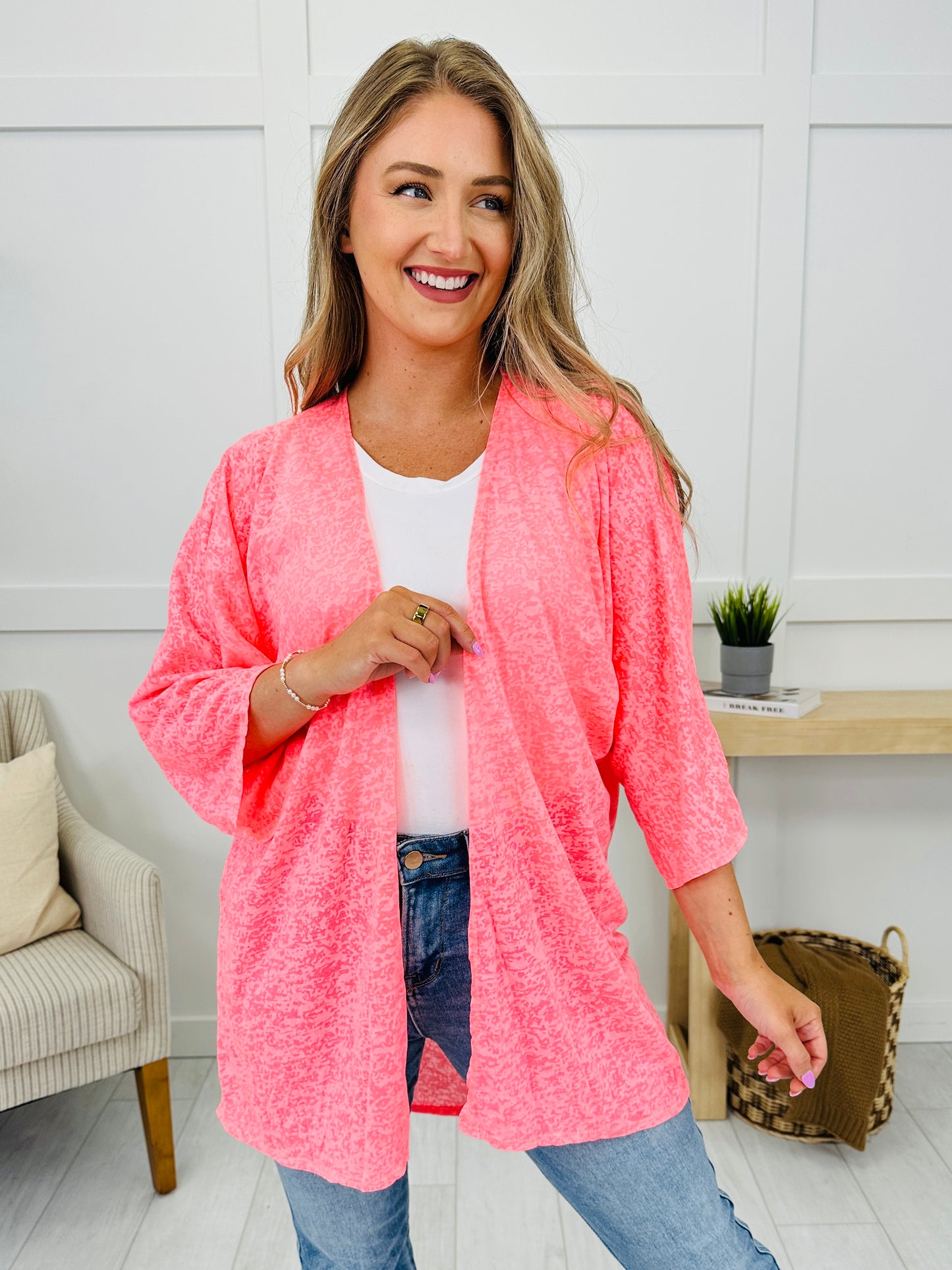 Peony Drift Cardigan