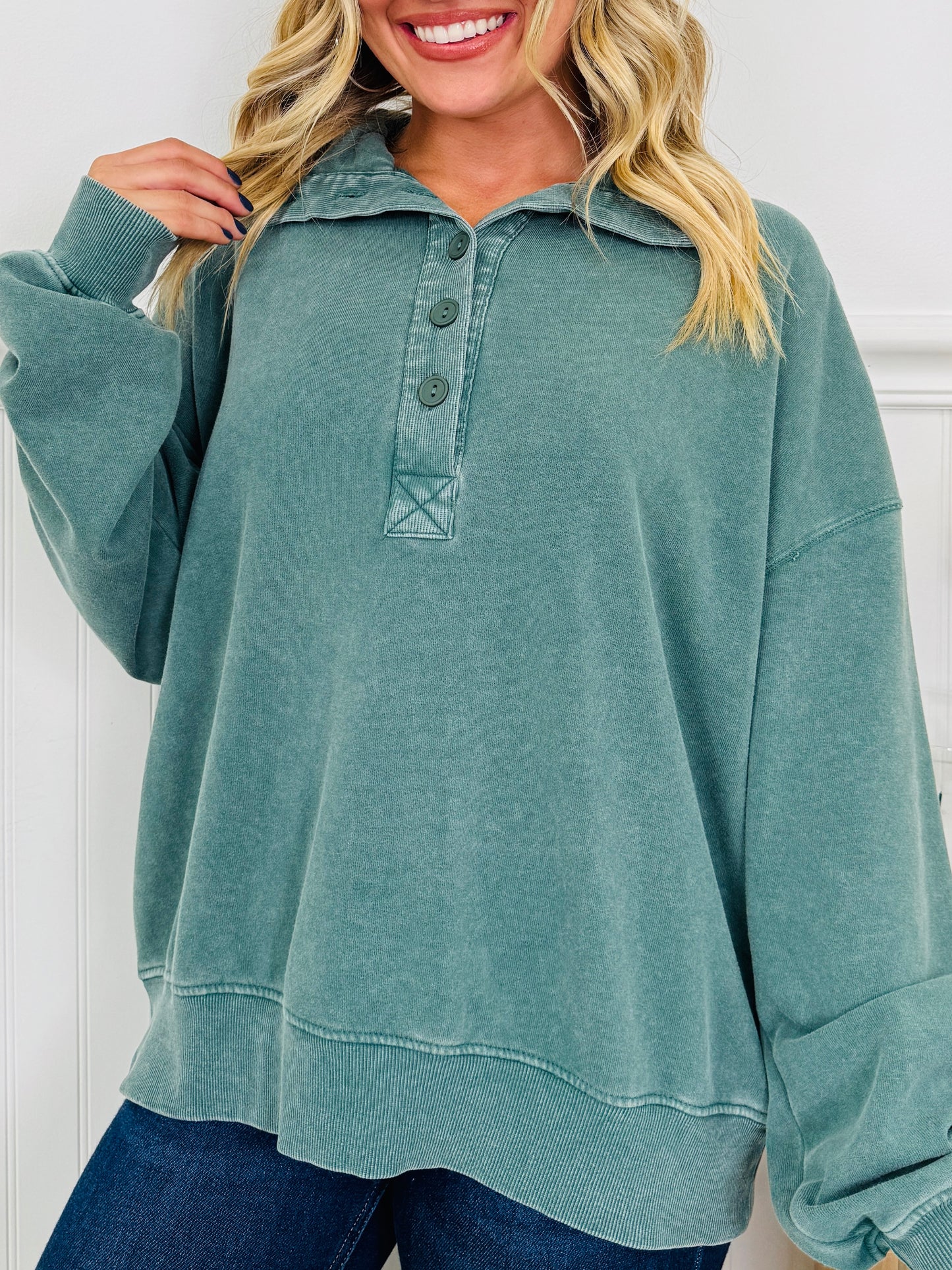 Relaxed Routine Pullover In Multiple Colors