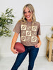 Retro Checkered Football Graphic Tee