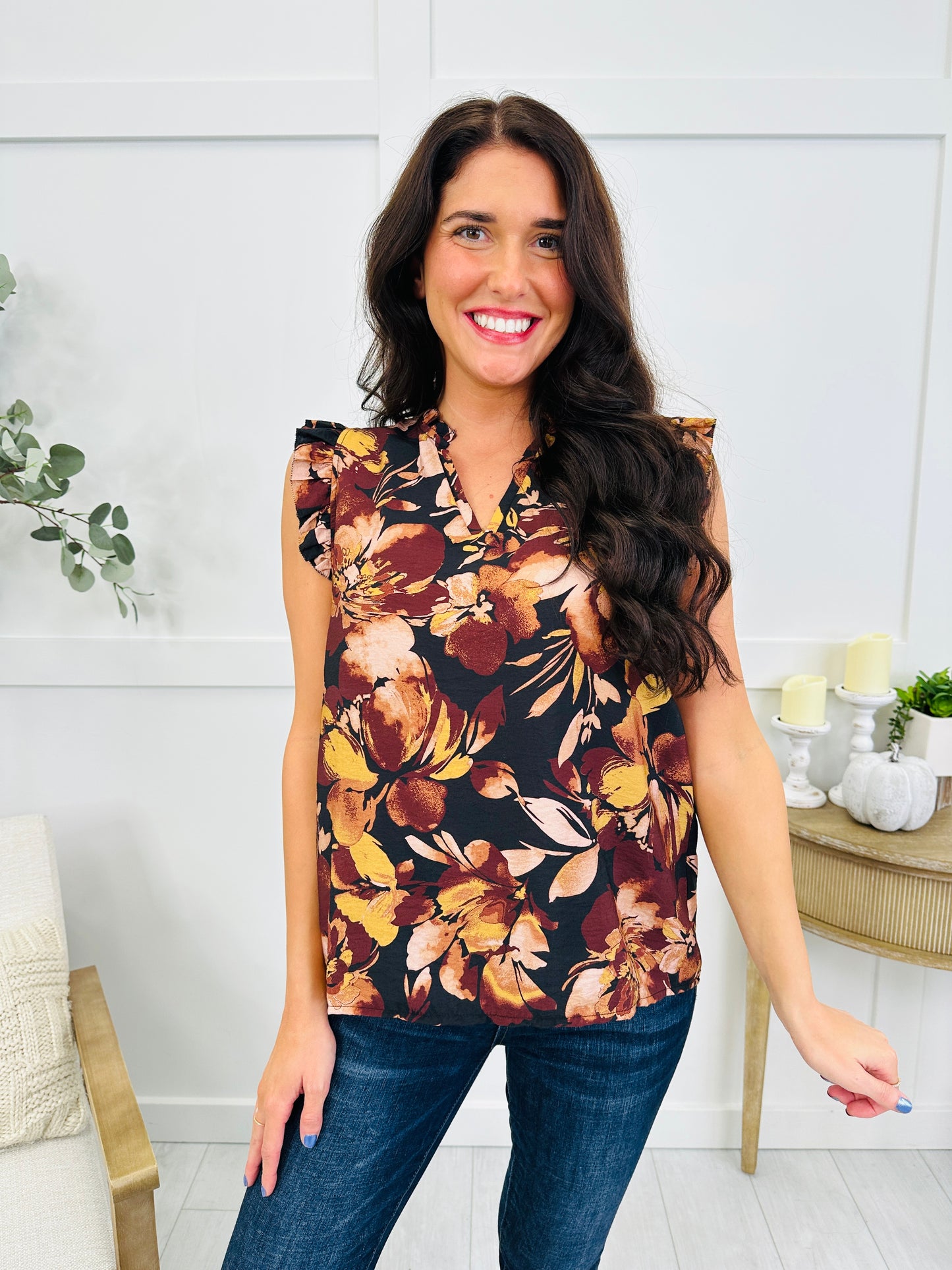 Honeyed Blooms Top