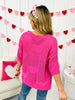 Mesh Of My Heart Sweater- Multiple Colors!