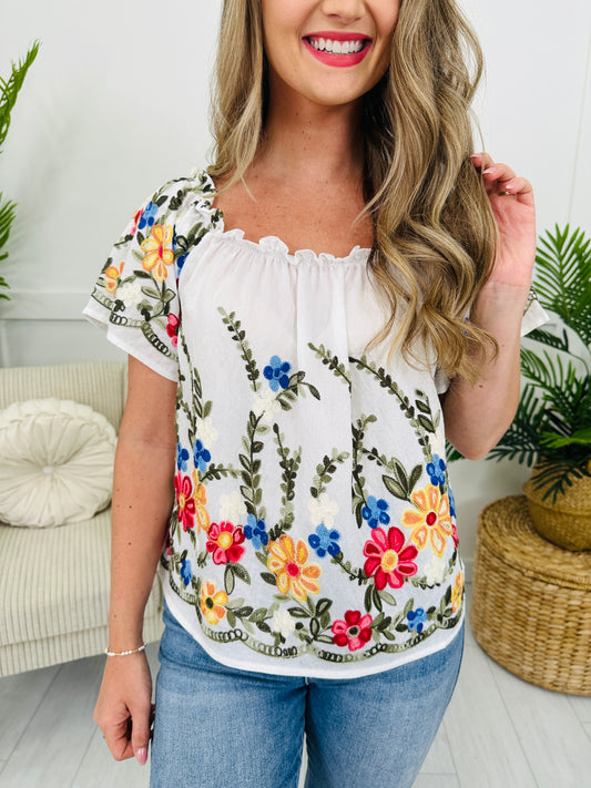 Dancing Daisies Top