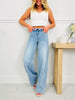 Judy Blue Right on Trend Retro Wide Leg Jeans