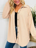 Fall Feelings Shacket- Multiple Colors!
