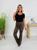 Judy Blue Leveled Up Leopard Bootcut Jeans
