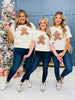 REG/CURVY Cream Gingerbread Man Graphic Tee